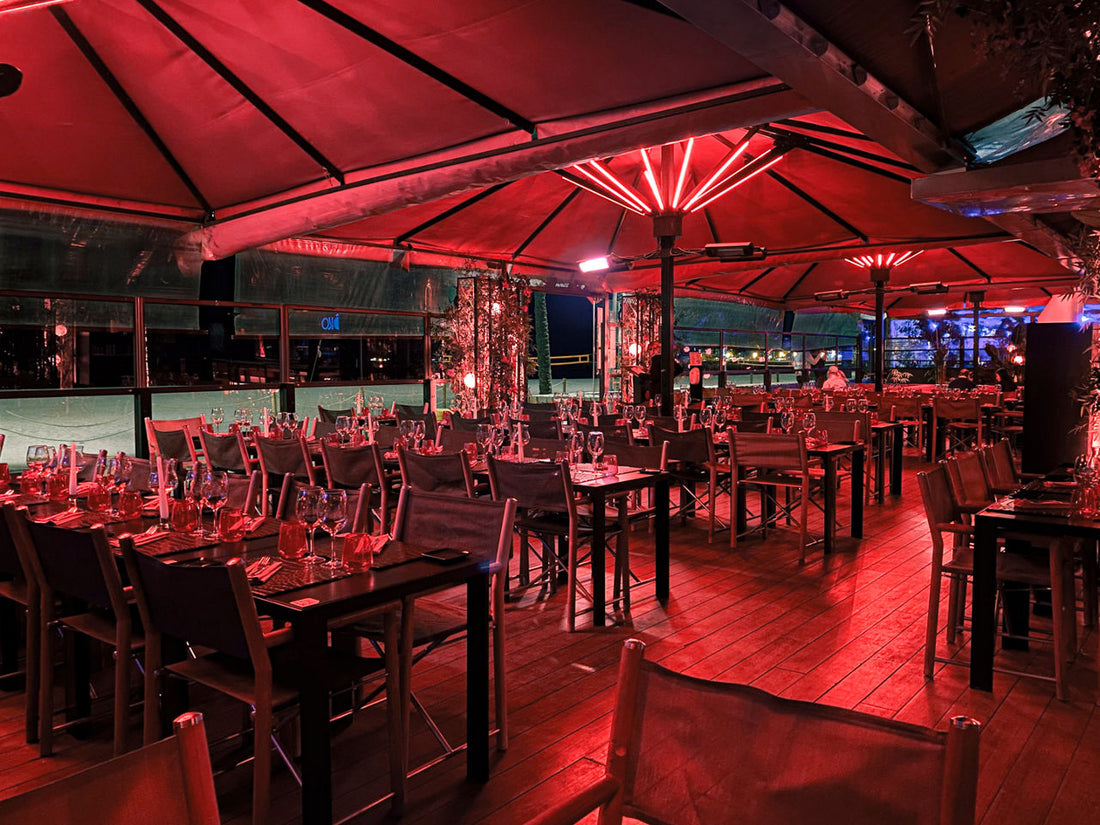 Mesa VIP en discoteca de Barcelona frente al mar | Shoko