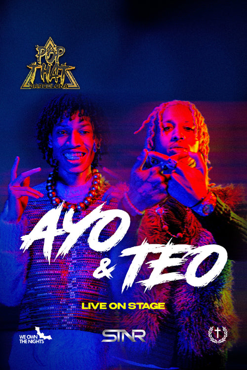 AYO & TEO - POP THAT PARTY   Wednesday, 4.11.2026