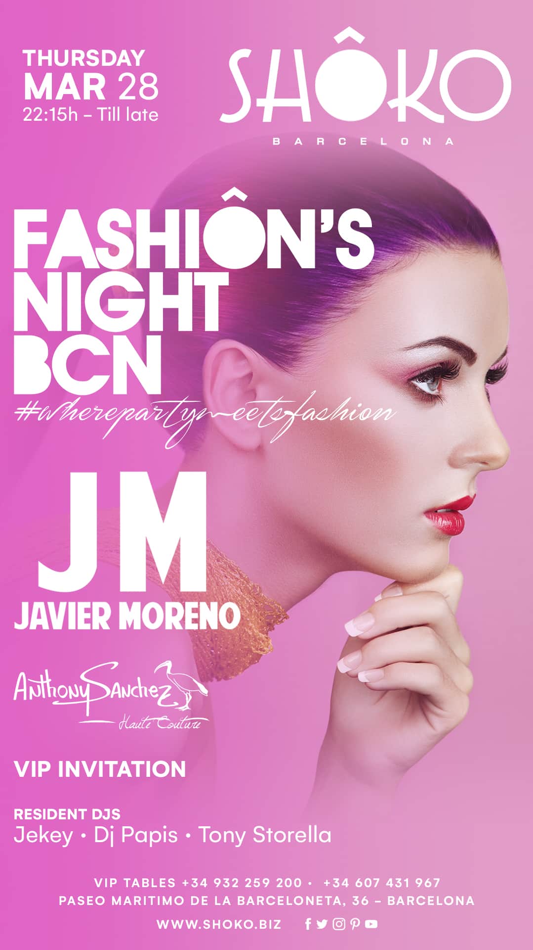 Fashion’s Night Special Thursday