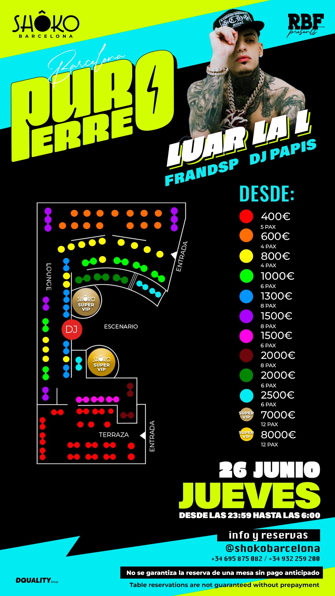PURO PERREO – LUAR LA L