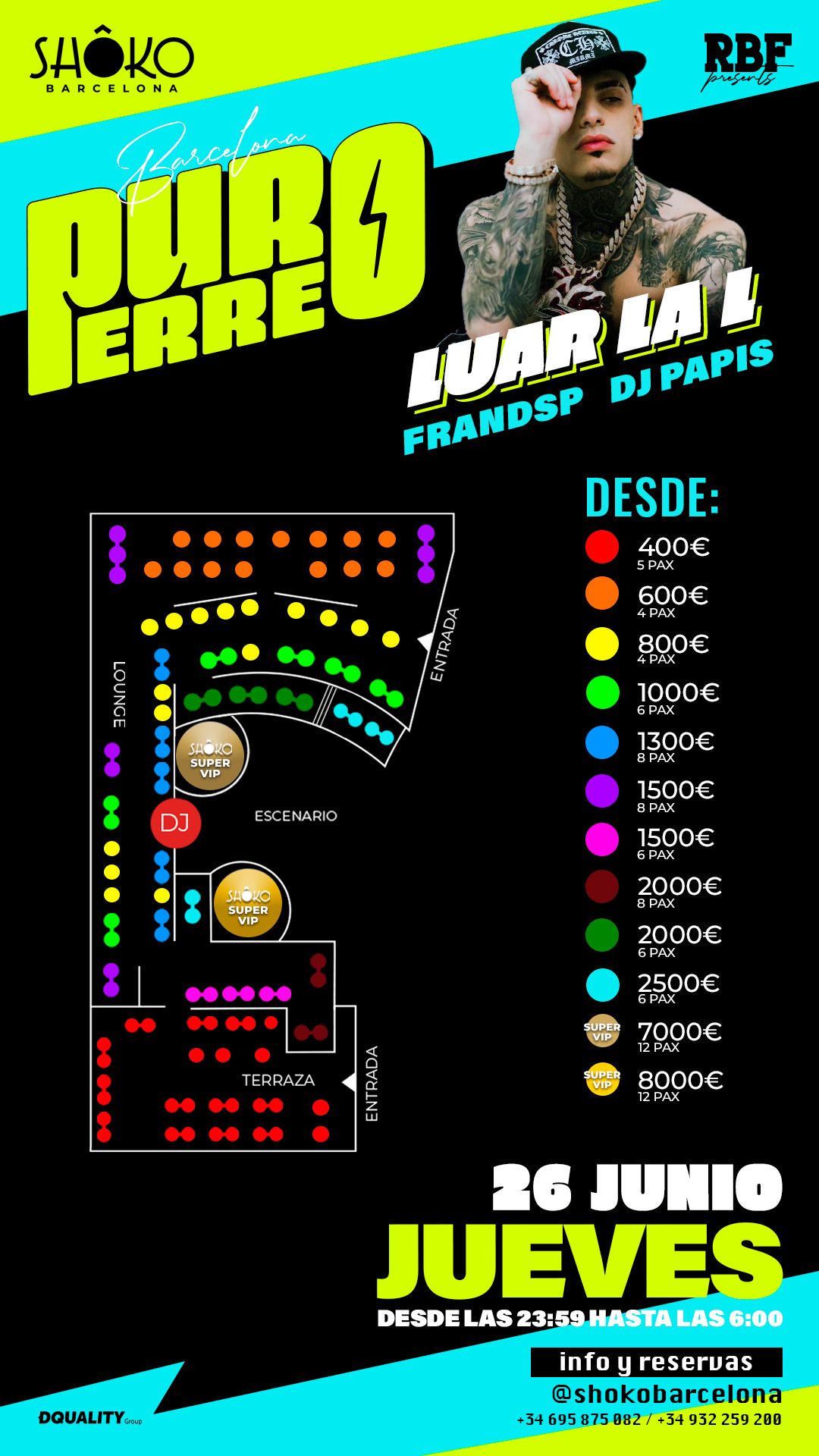 PURO PERREO – LUAR LA L