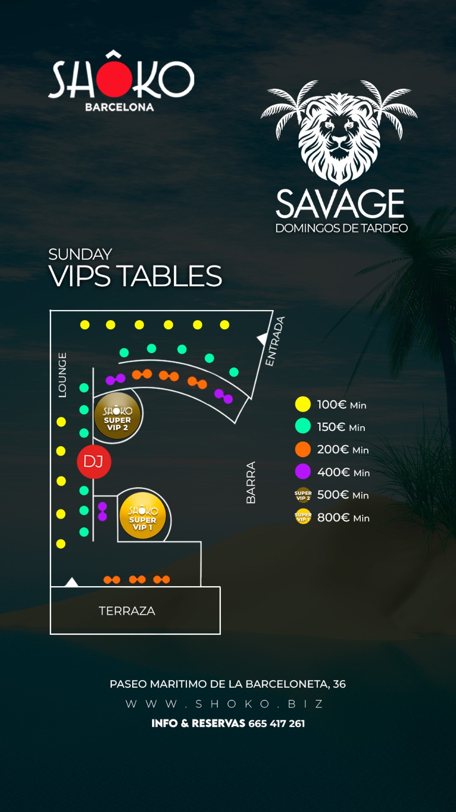 SAVAGE – DOMINGO DE TARDEO (Volvemos por 1 día) 2 Aniversario